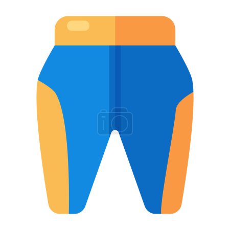 Perfekte Design-Ikone der Shorts 