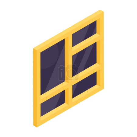 Editable design icon of window