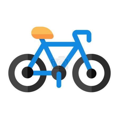 Premium design icon of bicycle