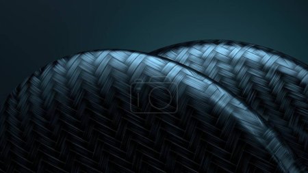 Carbon Organic Futuristic Chic Geometrical Elegant Modern 3D Rendering Abstract Background High quality 3d illustration