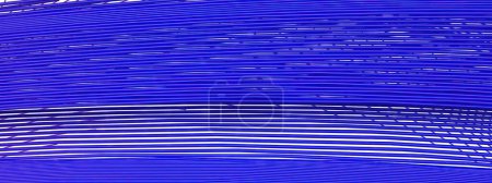 Violet et bleu mince courbé lignes délicates isolé élégant moderne rendu 3D fond abstrait représentant l'art moderne Bezier Curve Artisterie Illustration 3D de haute qualité