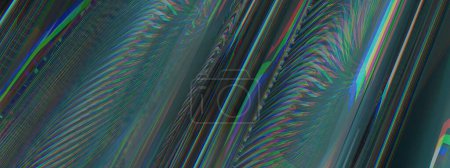 Glass Chrome Reflection and Refraction Bezier Curve Luxury Elegant Modern 3D Rendering Abstract Background High quality 3d illustration