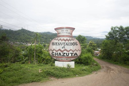 Téléchargez les photos : Chazuta, Pérou ; 1er octobre 2022 : Chazuta est une ville péruvienne, capitale du district homonyme situé dans la province de San Martn i - en image libre de droit