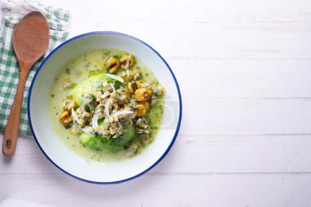Photo for Ceviche with cockles and avocado - Royalty Free Image
