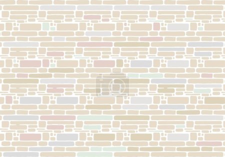 Light colored brick wallpaper, background.