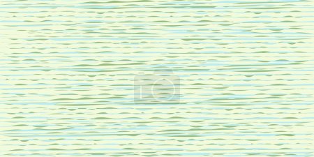 Abstract seamless pattern with green weaving lines. Vector hand drawn sketch. Simple background line texture patterned. Collage template for designs, printing