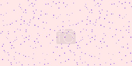 Light minimalist seamless pattern with abstract polka dots, random dots, spots, drops. Vector hand drawing sketch shapes. Creative texture tiny, snowflakes, circles, ornament printing.
