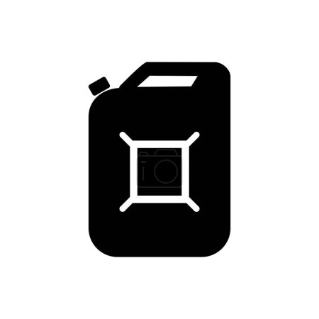 Illustration for Oil jerrycan icon vector sign symbol - Royalty Free Image