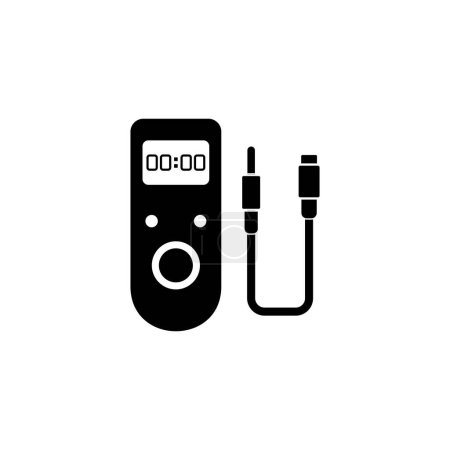 Ilustración de Remote release cable icon, remote release cable vector - Imagen libre de derechos