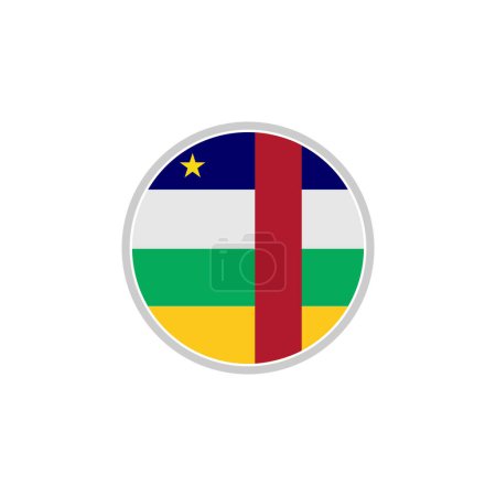 Téléchargez les illustrations : Ensemble d'icônes de drapeaux d'Afrique centrale, ensemble d'icônes de fête de l'indépendance d'Afrique centrale symbole vectoriel - en licence libre de droit