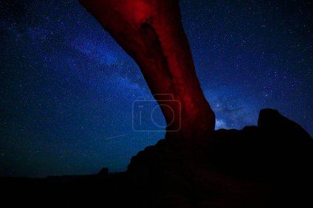 Photo for Canyonlands national park at night, Utah, USA - Royalty Free Image