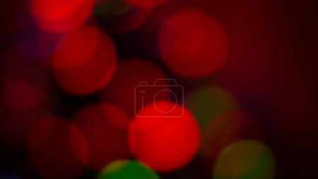 Téléchargez les photos : Festive Multi-Color Blurred Light Circles - en image libre de droit