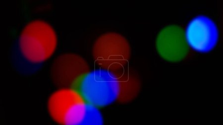 Foto de Blurred Illuminated Light Bulb - Imagen libre de derechos