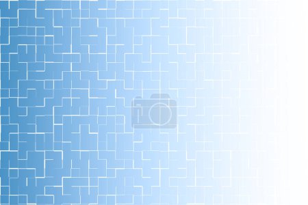 Téléchargez les photos : Blue, green pastel background with geometric lines in the form of rectangles and squares. - en image libre de droit