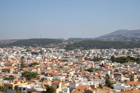 Photo for Panorama view of the town of Rethymno in Crete. High quality photo - Royalty Free Image