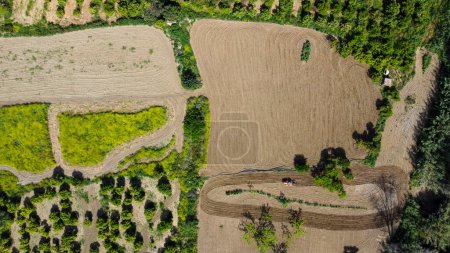 Foto de Impresionantes vistas aéreas del campo español - Imagen libre de derechos