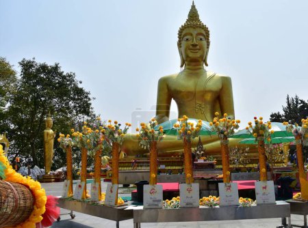 Foto de Templo de estatua de Buda más grande de Tailandia - Imagen libre de derechos