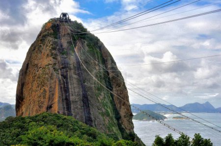 Téléchargez les photos : Sugarloaf Mountain (Pao de Acucar) in Rio de Janeiro Brazil - en image libre de droit