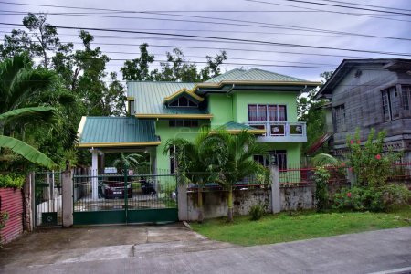 Foto de Hermosa vista de casa verde en la isla de Cebú, Filipinas - Imagen libre de derechos
