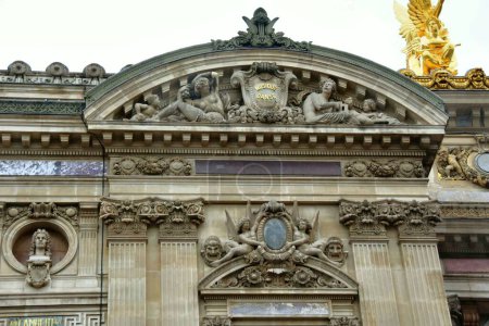 Photo for Paris, France - November 27, 2022: beautiful view of the Opera National de Paris or Grand Opera in Paris - Royalty Free Image