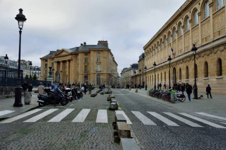 Photo for Paris, France - January 3, 2023: Cityscape of The Latin Quarter, Paris, France - Royalty Free Image