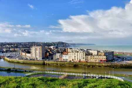 Photo for Cityscape of Dieppe, Normandy, France. - Royalty Free Image
