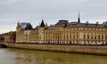 Photo for Paris, France - November 27, 2022: La Conciergerie, the old medieval Royal Palace in the center of Paris - Royalty Free Image