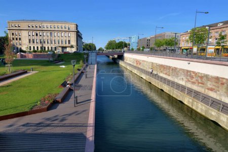 Foto de Canal y río en Mulhouse, Francia - Imagen libre de derechos