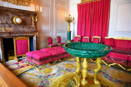 Photo for Versailles, France - October 2, 2022: Luxury interior of the famous palace Versailles - Royalty Free Image