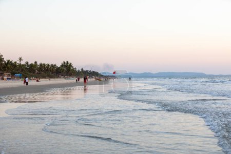 Photo for Colva Beach Sunset - South Goa - Royalty Free Image