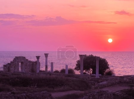 Photo for Ancient Hersones at the sunset - Royalty Free Image