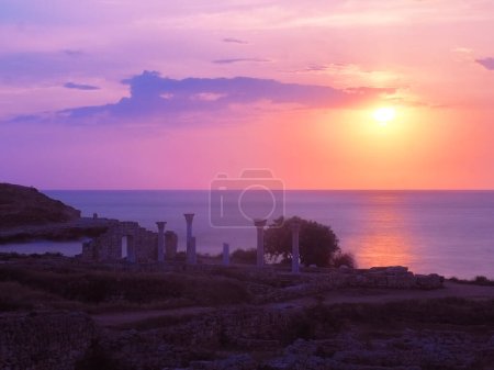 Photo for Ancient Hersones at the sunset - Royalty Free Image