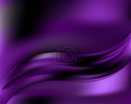 Illustration pour Purple and black abstract background vector design - image libre de droit