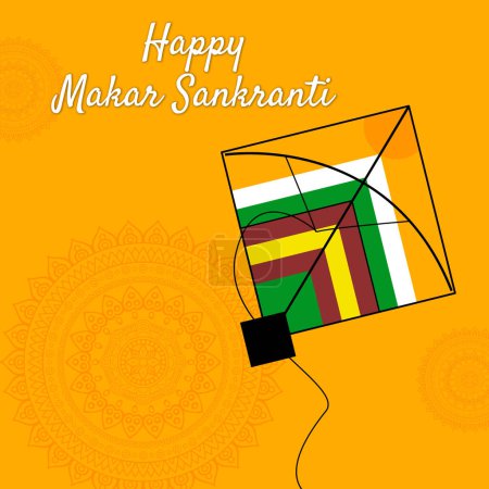 Photo for Happy Makar Sankranti social media - Royalty Free Image