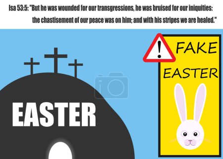 Téléchargez les illustrations : Easter. Vector illustration. Eps 10. - en licence libre de droit