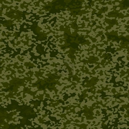 Militärisches Tarnmuster. Armee-Hintergrund. Vektorillustration. Eps 10.
