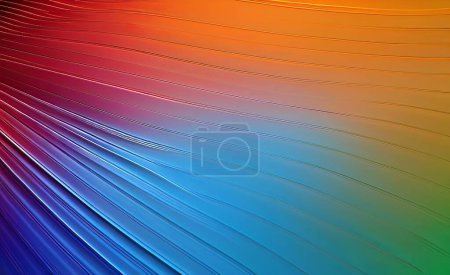 Photo for Abstract background. colorful wavy design wallpaper. creative graphic 2d illustration. trendy fluid cover with dynamic shapes flow - Royalty Free Image
