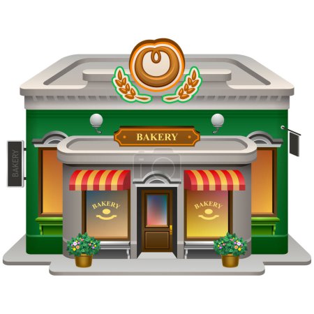 Ilustración de Icono de panadería. Bakeshop o panadería. Eps 10
. - Imagen libre de derechos