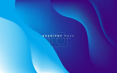 Photo for Blue gradient abstract modern background design - Royalty Free Image