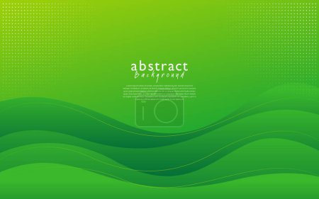 Photo for Green modern abstract background design - Royalty Free Image