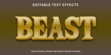 Photo for 3D editable text effect - Royalty Free Image