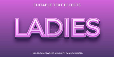 Photo for 3D editable text effect - Royalty Free Image