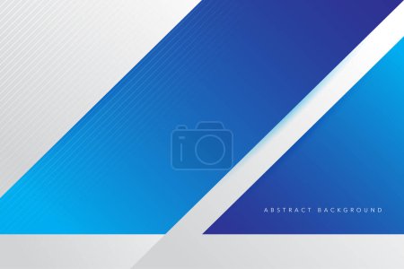 Photo for Blue white modern abstract background design - Royalty Free Image