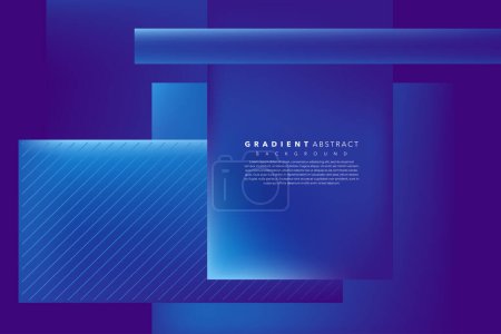 Photo for Blue gradient abstract background design - Royalty Free Image