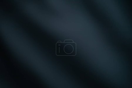 Photo for Blue abstract gradient background, dark blue fabric blured background, dark tone fabric background, design for luxury product background. - Royalty Free Image
