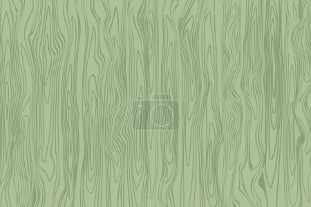 Green wood texture background. Vector illustration