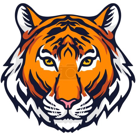Illustration for Vector illustration of tiger - Royalty Free Image