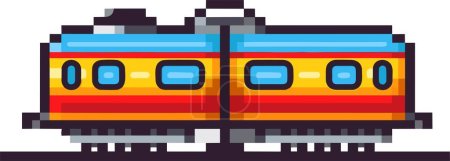 Illustration for Train icon vector illustration. train vector icon - Royalty Free Image