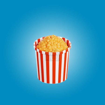 Foto de Popcorn 3d Food Illustration - Imagen libre de derechos