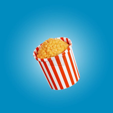 Foto de Popcorn 3d Food Illustration - Imagen libre de derechos